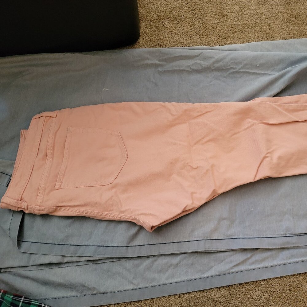 Pink Jeans Distressed